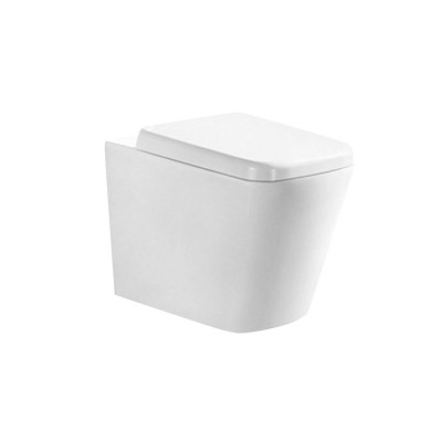 European round  rimless ceramic bowl wall hung toilet