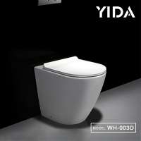 Floor Mounted Bathroom Toilets CE Ceramic Wc Toilet Elegent Design WC factory