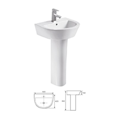 Modern Innovative Wash Basin Designs Ceramic Thin Ceramic Basin